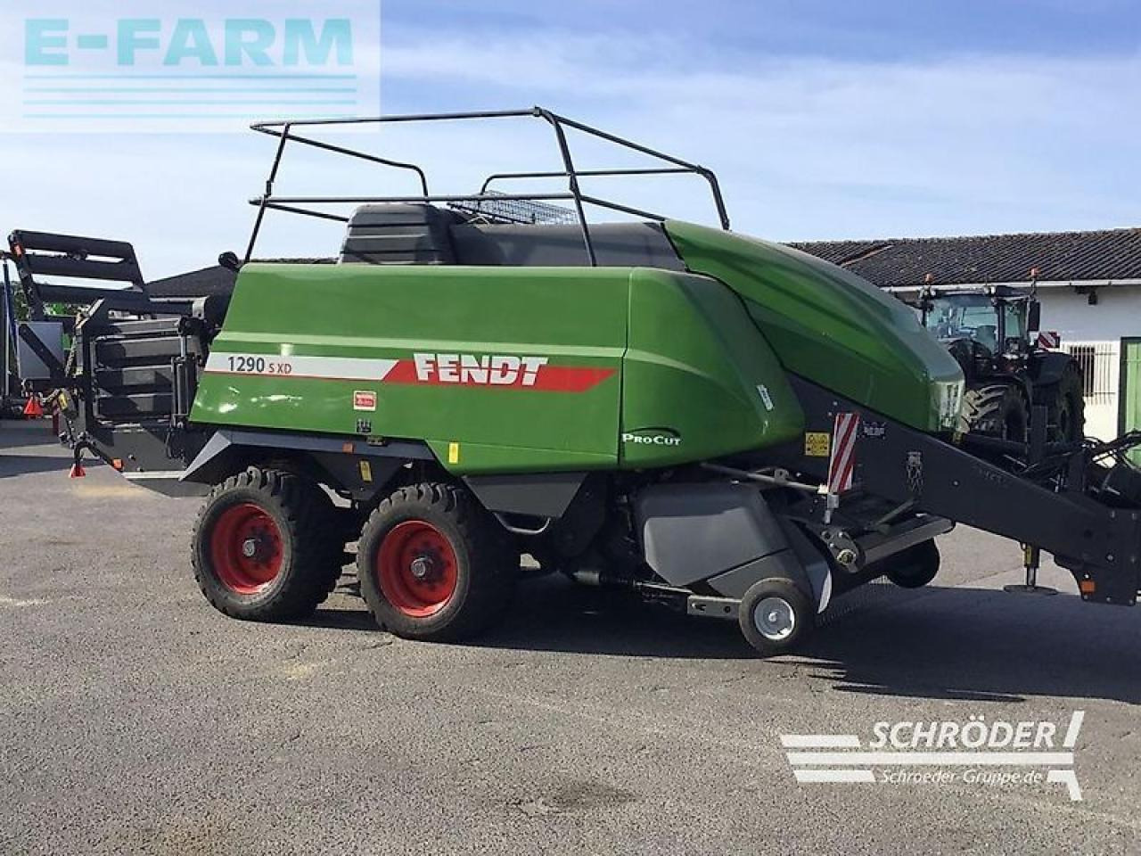 Fendt 1290 xd - nur 4000 ballen ! - Kare balya makinesi: fotoğraf 1 Fendt 1290 xd - nur 4000 ballen ! - Kare balya makinesi: fotoğraf 1
