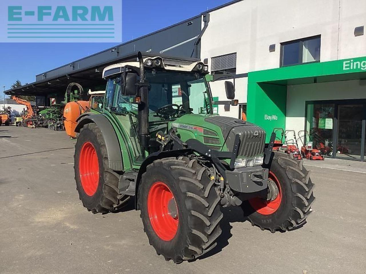 Fendt 210 vario - Traktör: fotoğraf 1 Fendt 210 vario - Traktör: fotoğraf 1