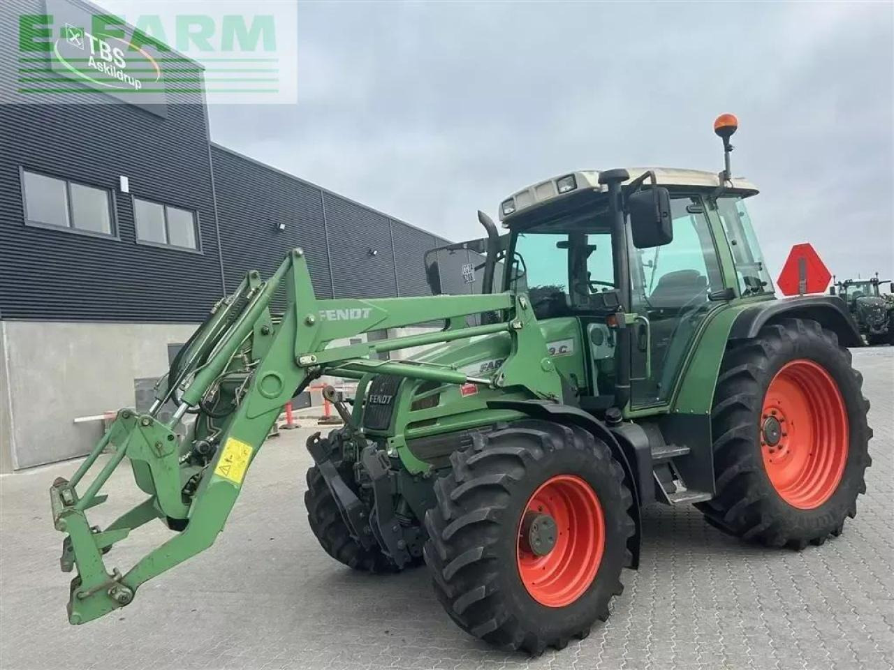 Fendt 309 c med fendt læsser - Traktör: fotoğraf 2 Fendt 309 c med fendt læsser - Traktör: fotoğraf 2