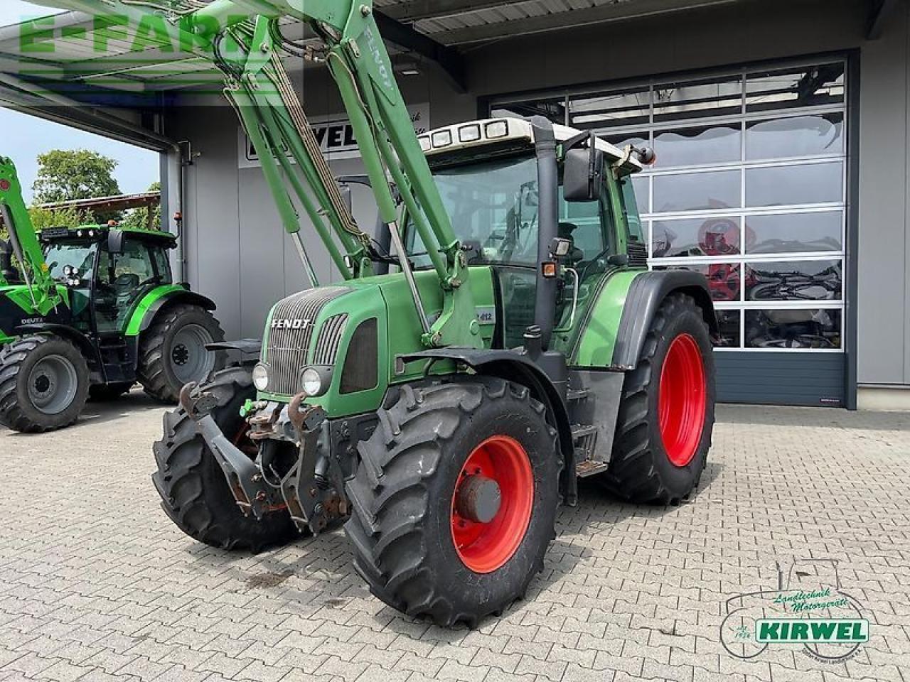 Fendt 412 vario - Traktör: fotoğraf 4 Fendt 412 vario - Traktör: fotoğraf 4