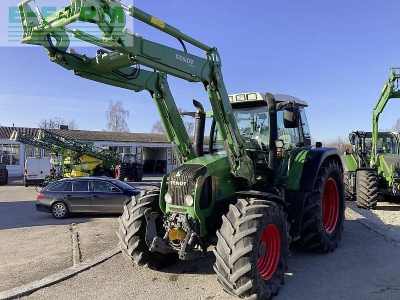 Fendt 415 vario tms+cargo 4x85 6429h - Traktör: fotoğraf 4 Fendt 415 vario tms+cargo 4x85 6429h - Traktör: fotoğraf 4