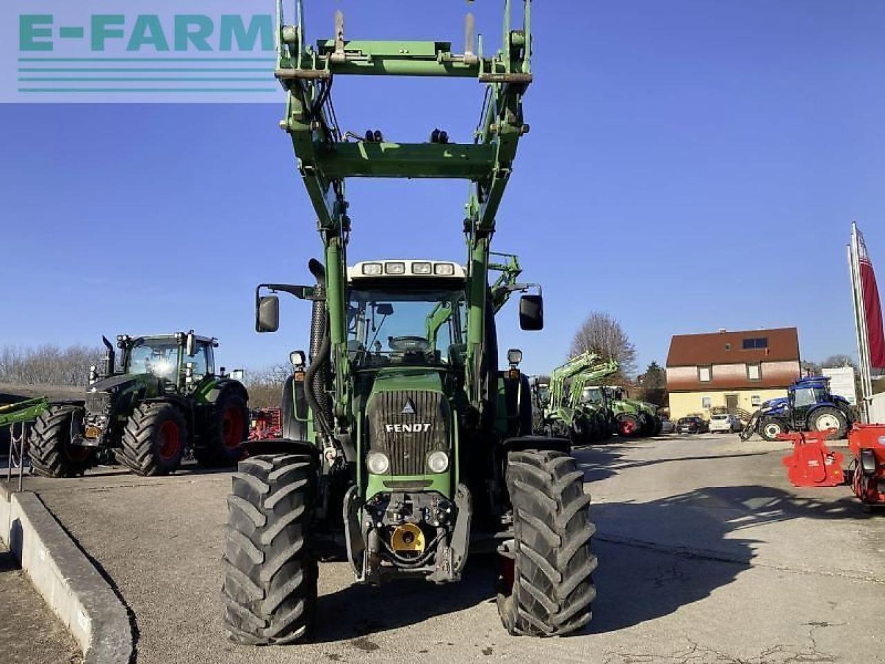 Fendt 415 vario tms+cargo 4x85 6429h - Traktör: fotoğraf 3 Fendt 415 vario tms+cargo 4x85 6429h - Traktör: fotoğraf 3
