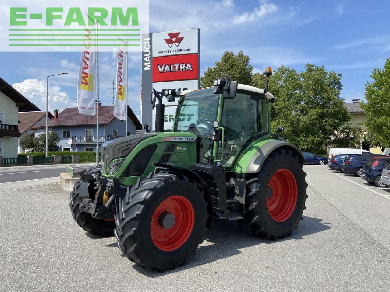 Fendt 512 vario - Traktör: fotoğraf 1 Fendt 512 vario - Traktör: fotoğraf 1