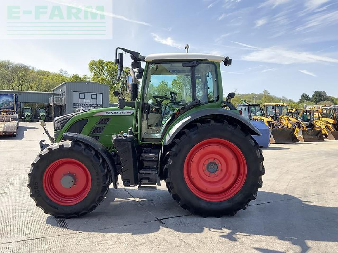 Fendt 513 power tractor (st23091) - Traktör: fotoğraf 5 Fendt 513 power tractor (st23091) - Traktör: fotoğraf 5