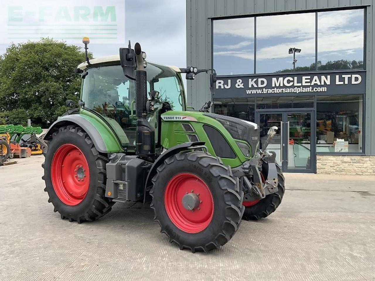 Fendt 513 power tractor (st23091) - Traktör: fotoğraf 2 Fendt 513 power tractor (st23091) - Traktör: fotoğraf 2