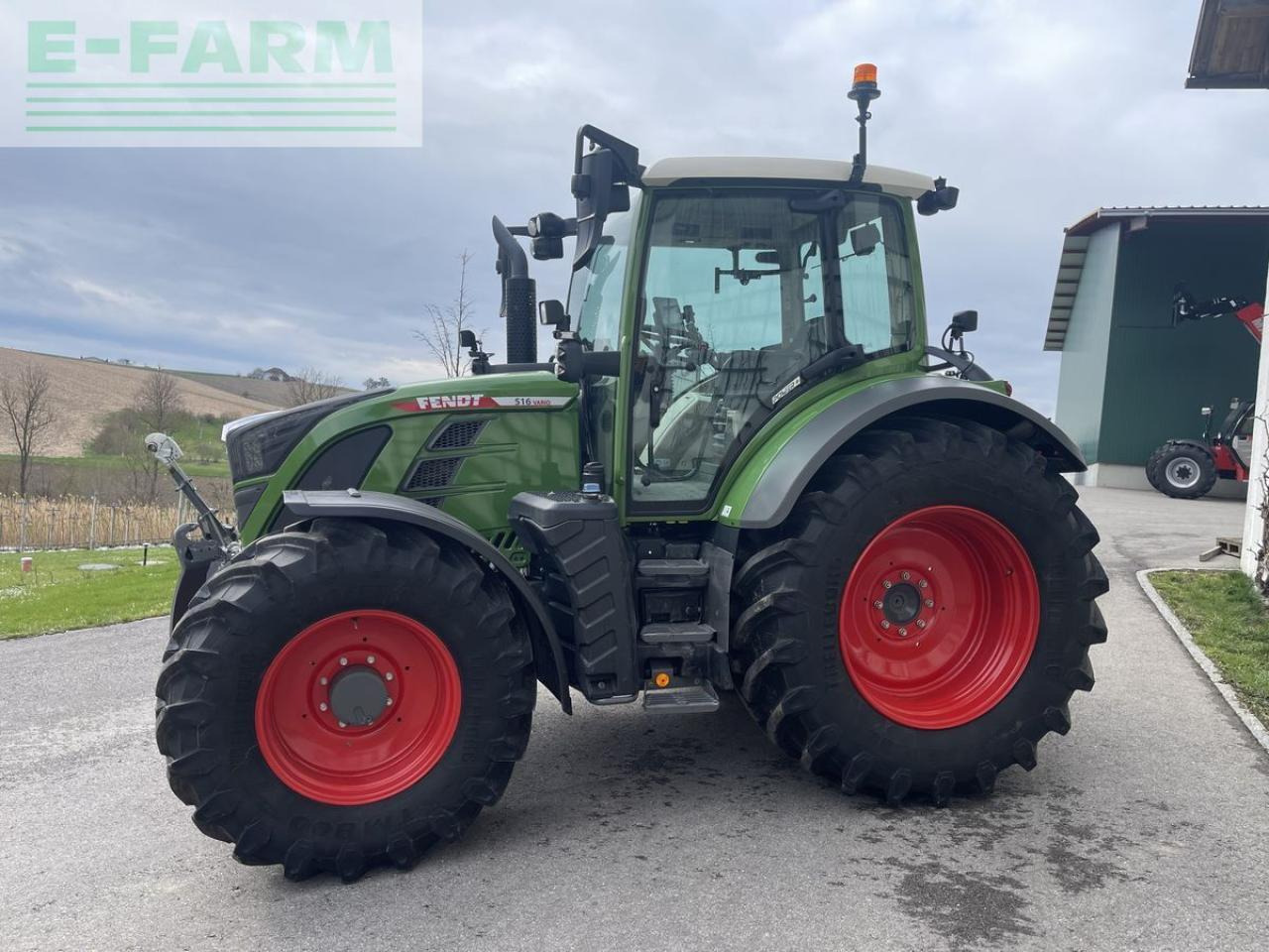 Fendt 516 vario - Traktör: fotoğraf 1 Fendt 516 vario - Traktör: fotoğraf 1