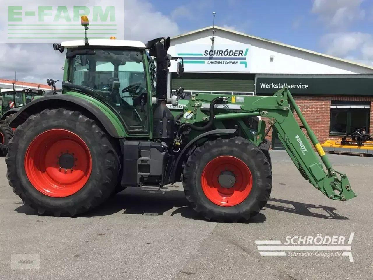 Traktör Fendt 718 vario scr profi Profi: fotoğraf 7
