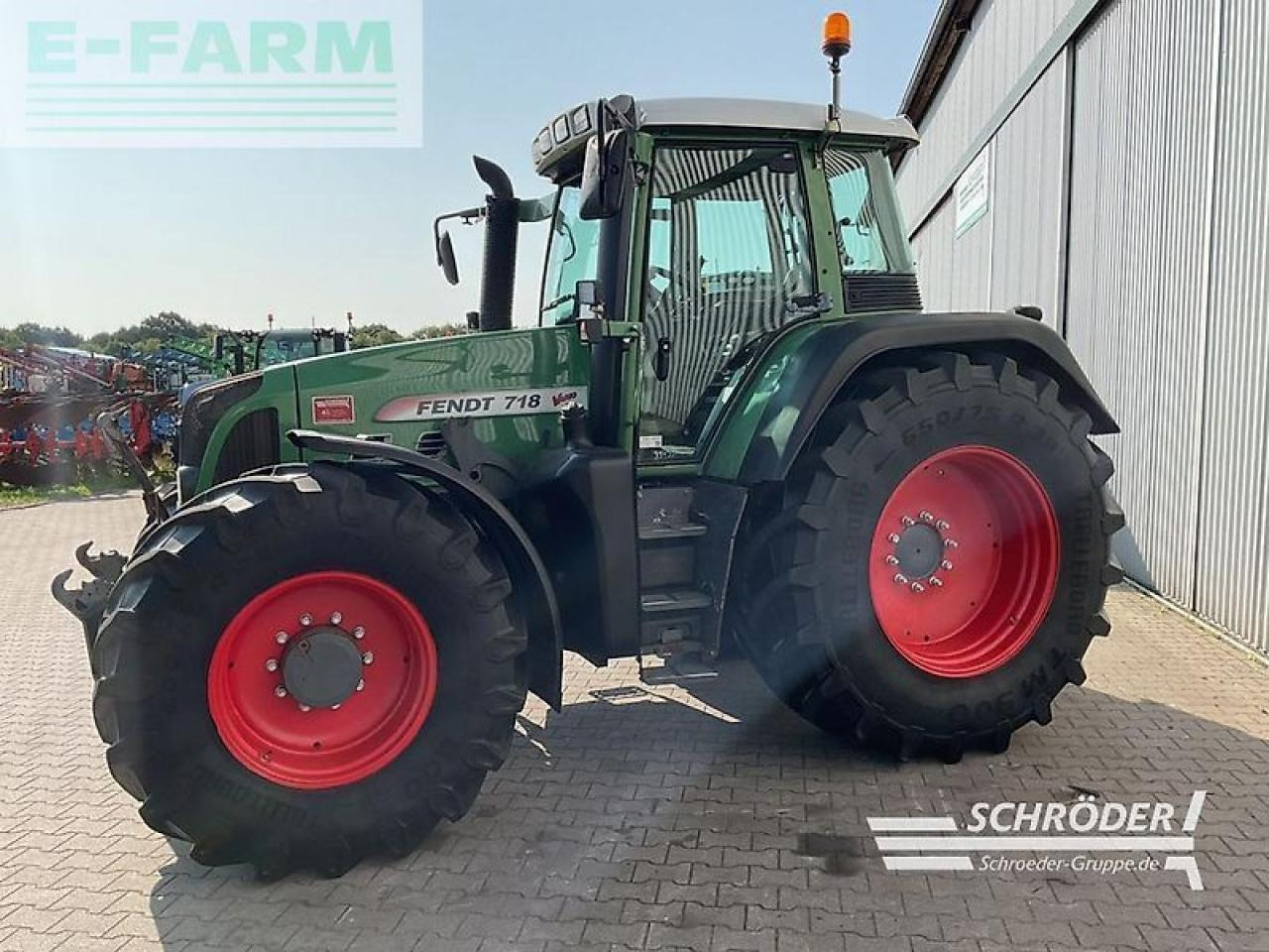 Traktör Fendt 718 vario tms: fotoğraf 6