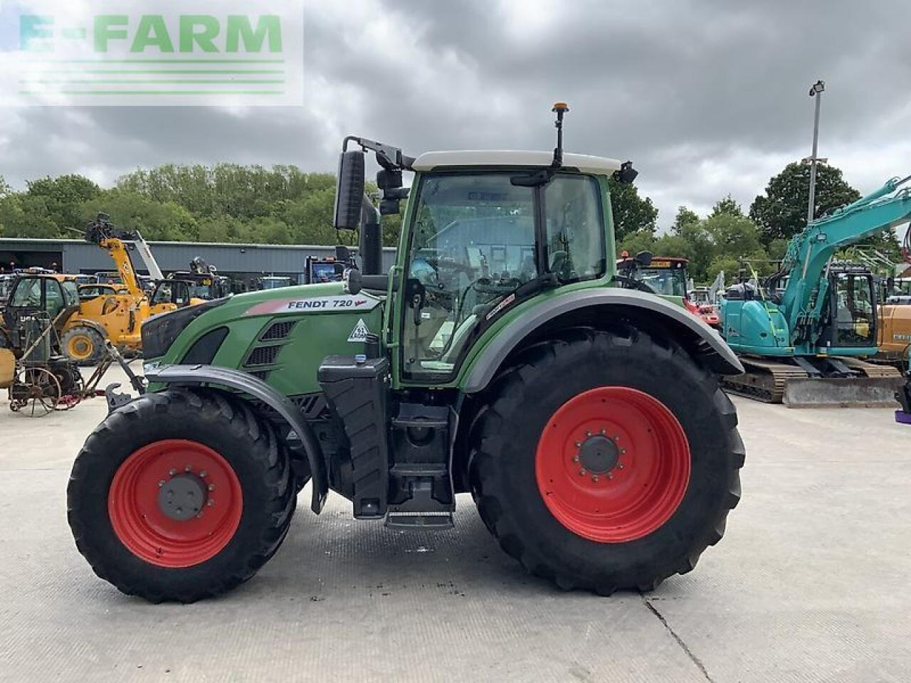 Fendt 720 profi plus tractor (st20525) - Traktör: fotoğraf 5 Fendt 720 profi plus tractor (st20525) - Traktör: fotoğraf 5