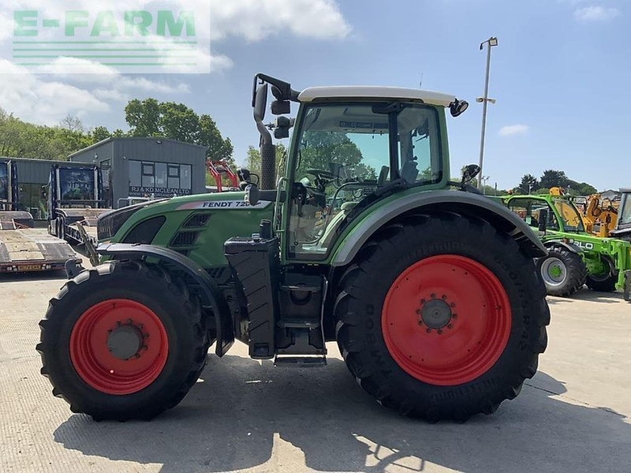 Fendt 720 profi plus tractor (st22971) - Traktör: fotoğraf 5 Fendt 720 profi plus tractor (st22971) - Traktör: fotoğraf 5