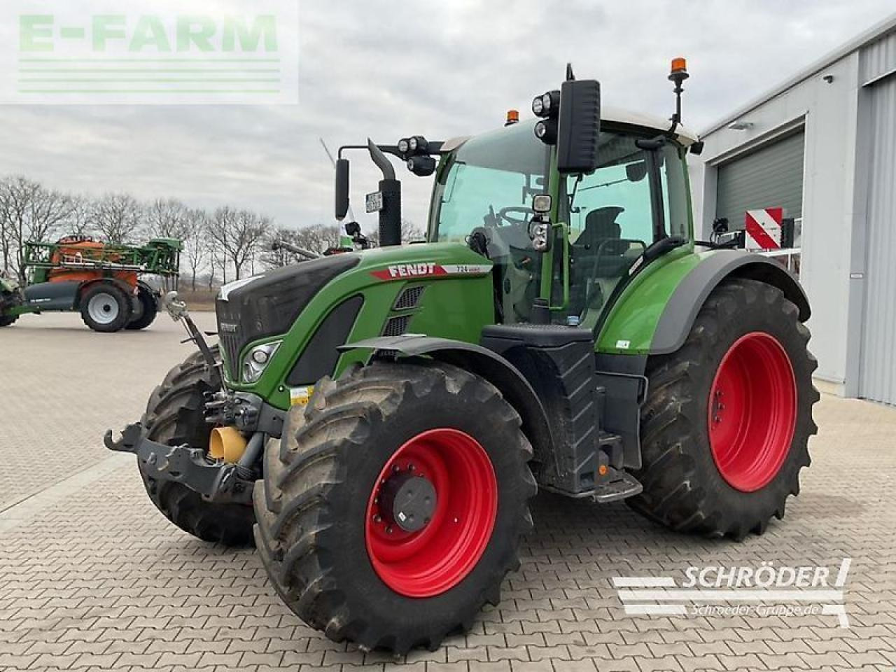 Fendt 720 vario gen6 profi plus - Traktör: fotoğraf 4 Fendt 720 vario gen6 profi plus - Traktör: fotoğraf 4