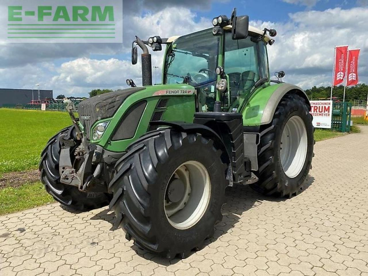 Fendt 724 profi - Traktör: fotoğraf 1 Fendt 724 profi - Traktör: fotoğraf 1