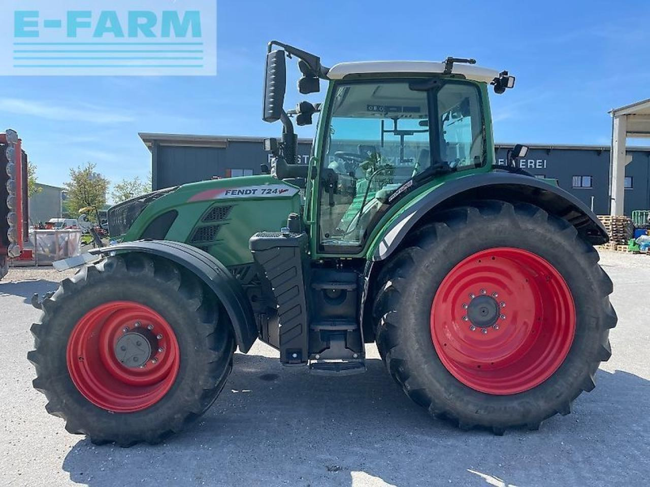 Fendt 724 profi plus - Traktör: fotoğraf 2 Fendt 724 profi plus - Traktör: fotoğraf 2