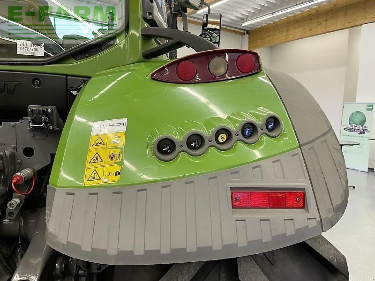 Traktör Fendt 724 s4 profi+, motorschaden: fotoğraf 10