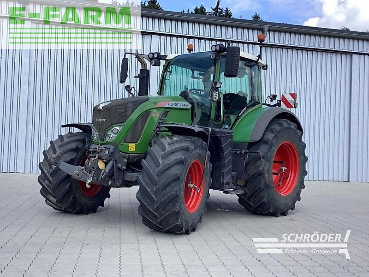 Fendt 724 s4 profi plus - Traktör: fotoğraf 1 Fendt 724 s4 profi plus - Traktör: fotoğraf 1
