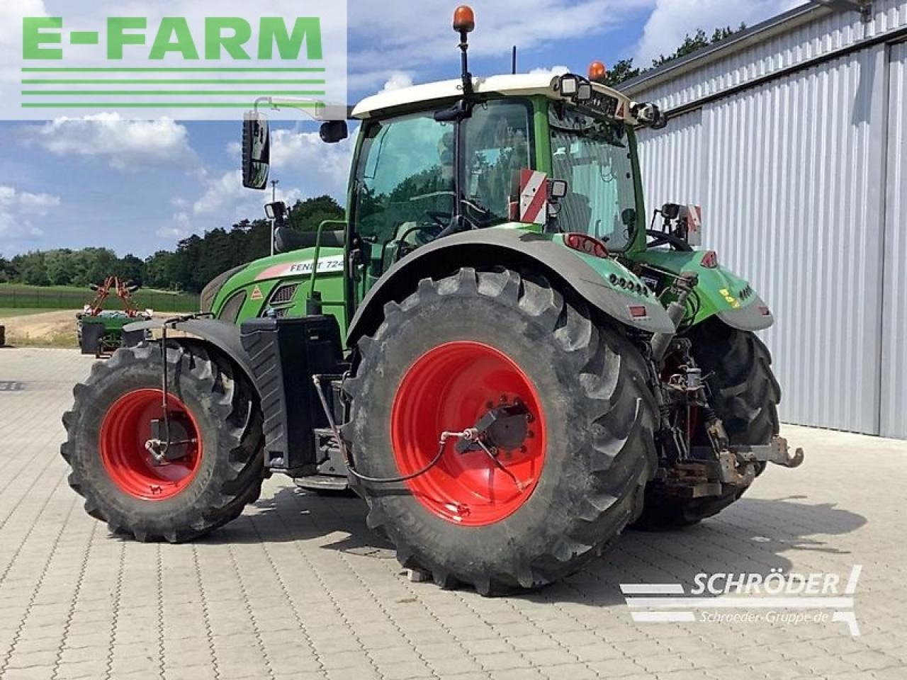 Fendt 724 s4 profi plus - Traktör: fotoğraf 5 Fendt 724 s4 profi plus - Traktör: fotoğraf 5