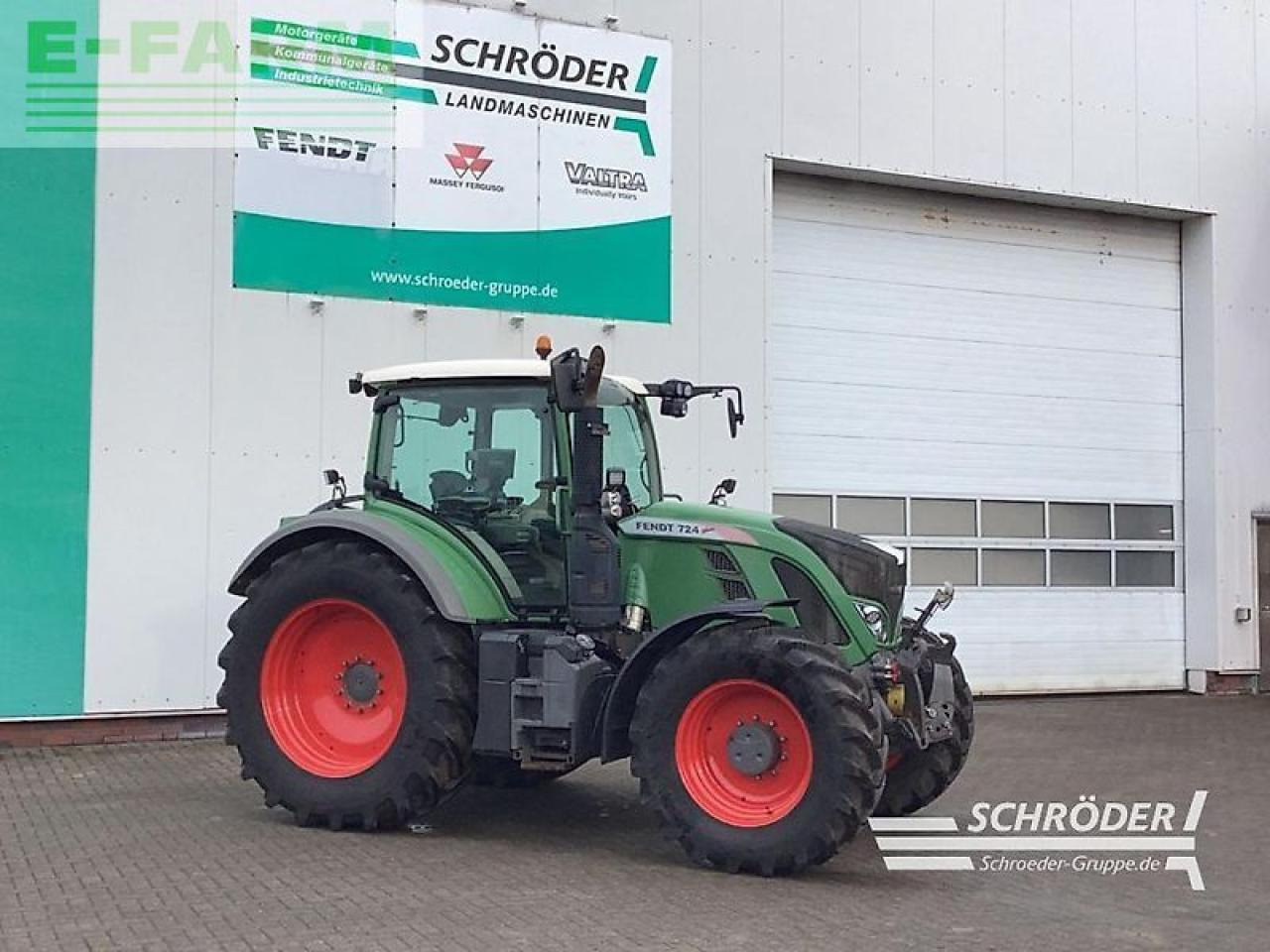 Fendt 724 s4 profi plus - Traktör: fotoğraf 2 Fendt 724 s4 profi plus - Traktör: fotoğraf 2