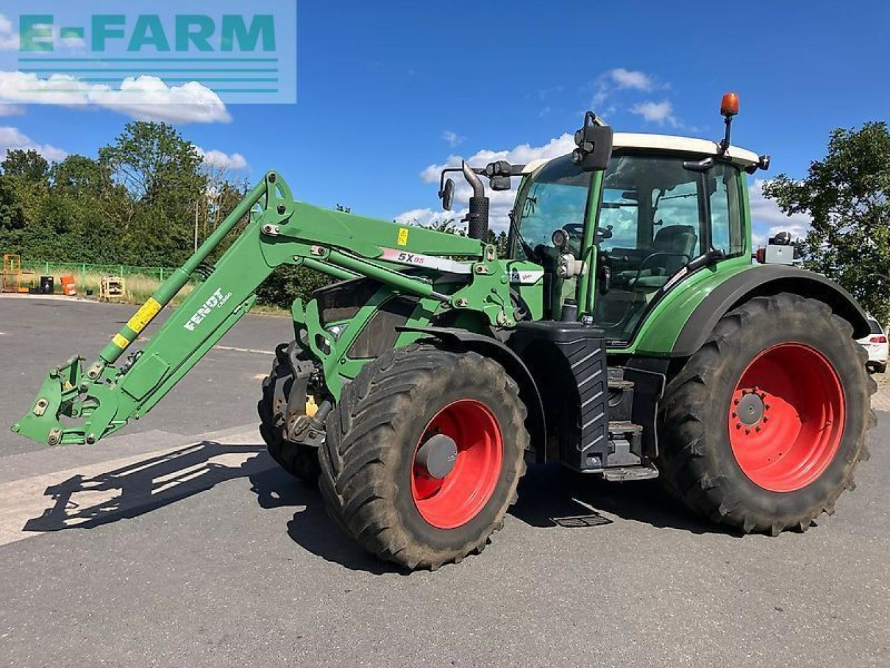 Fendt 724 scr, profi plus, fh,fzw,fl - Traktör: fotoğraf 4 Fendt 724 scr, profi plus, fh,fzw,fl - Traktör: fotoğraf 4