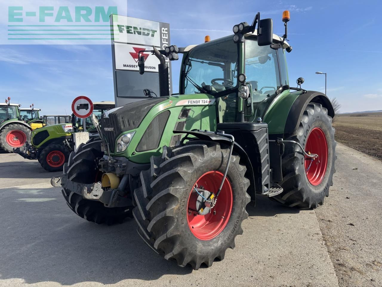 Fendt 724 vario - Traktör: fotoğraf 3 Fendt 724 vario - Traktör: fotoğraf 3
