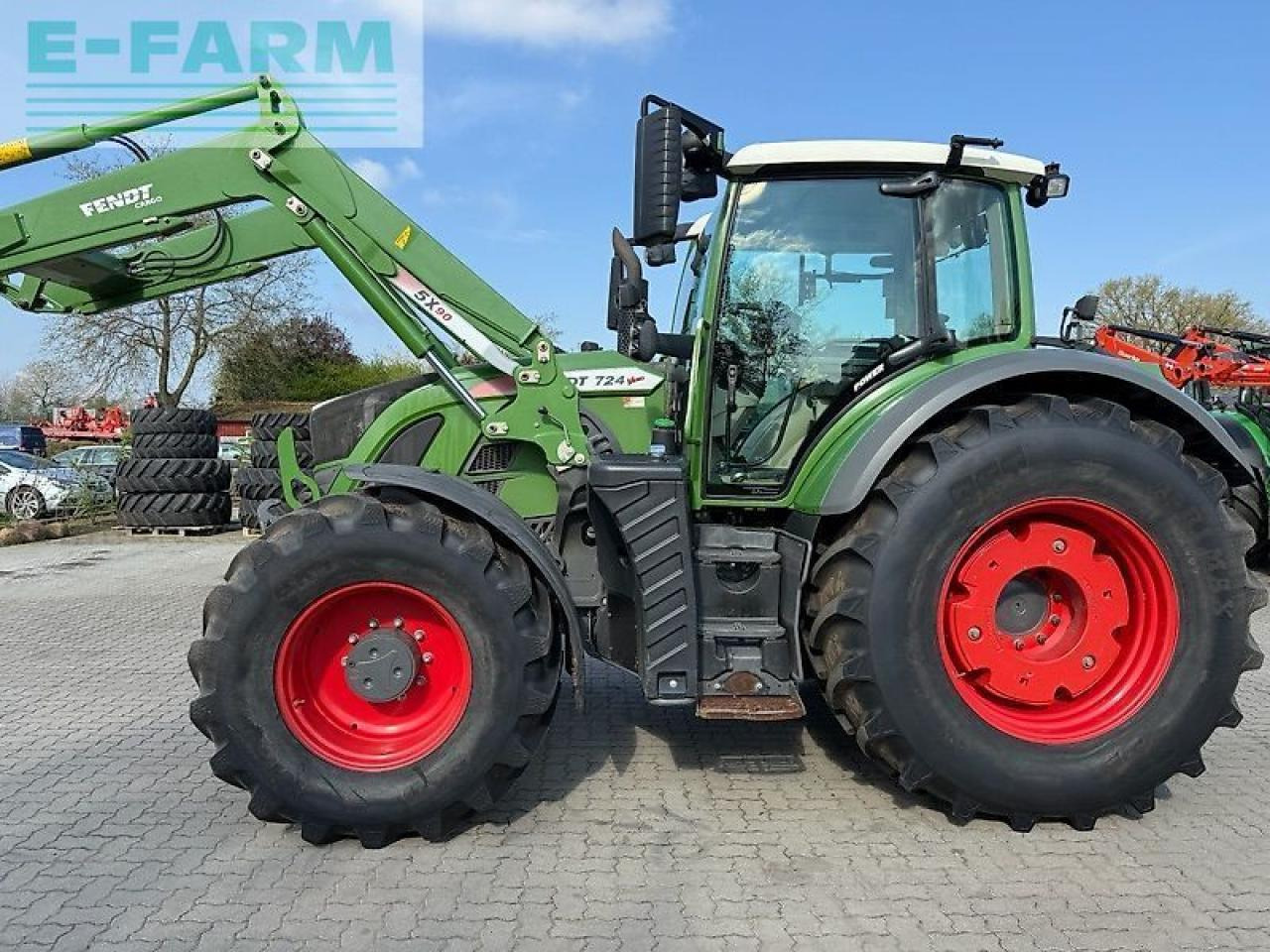 Fendt 724 vario - Traktör: fotoğraf 2 Fendt 724 vario - Traktör: fotoğraf 2