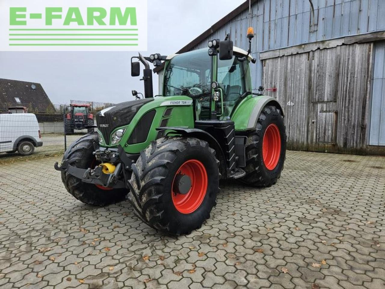 Fendt 724 vario mit frontzapfwelle - Traktör: fotoğraf 1 Fendt 724 vario mit frontzapfwelle - Traktör: fotoğraf 1