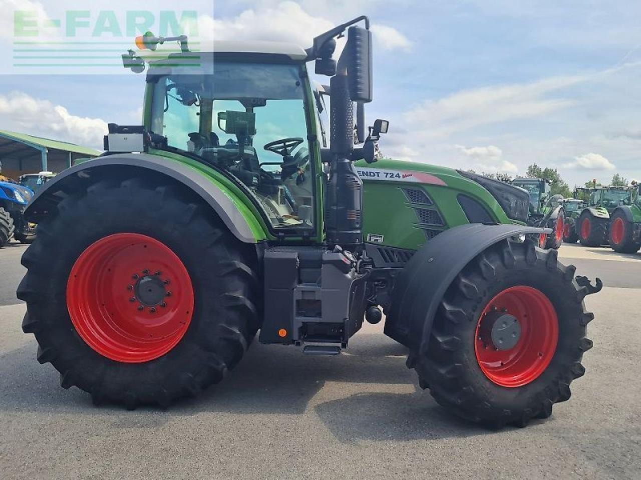 Fendt 724 vario power+ PowerPlus - Traktör: fotoğraf 5 Fendt 724 vario power+ PowerPlus - Traktör: fotoğraf 5