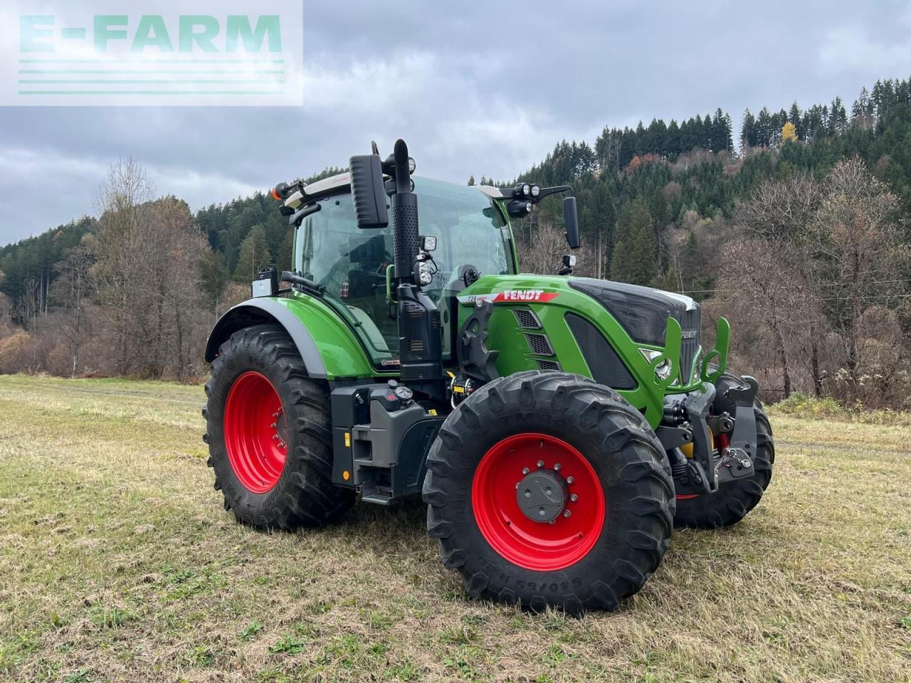 Fendt 724 vario profi+ - Traktör: fotoğraf 1 Fendt 724 vario profi+ - Traktör: fotoğraf 1