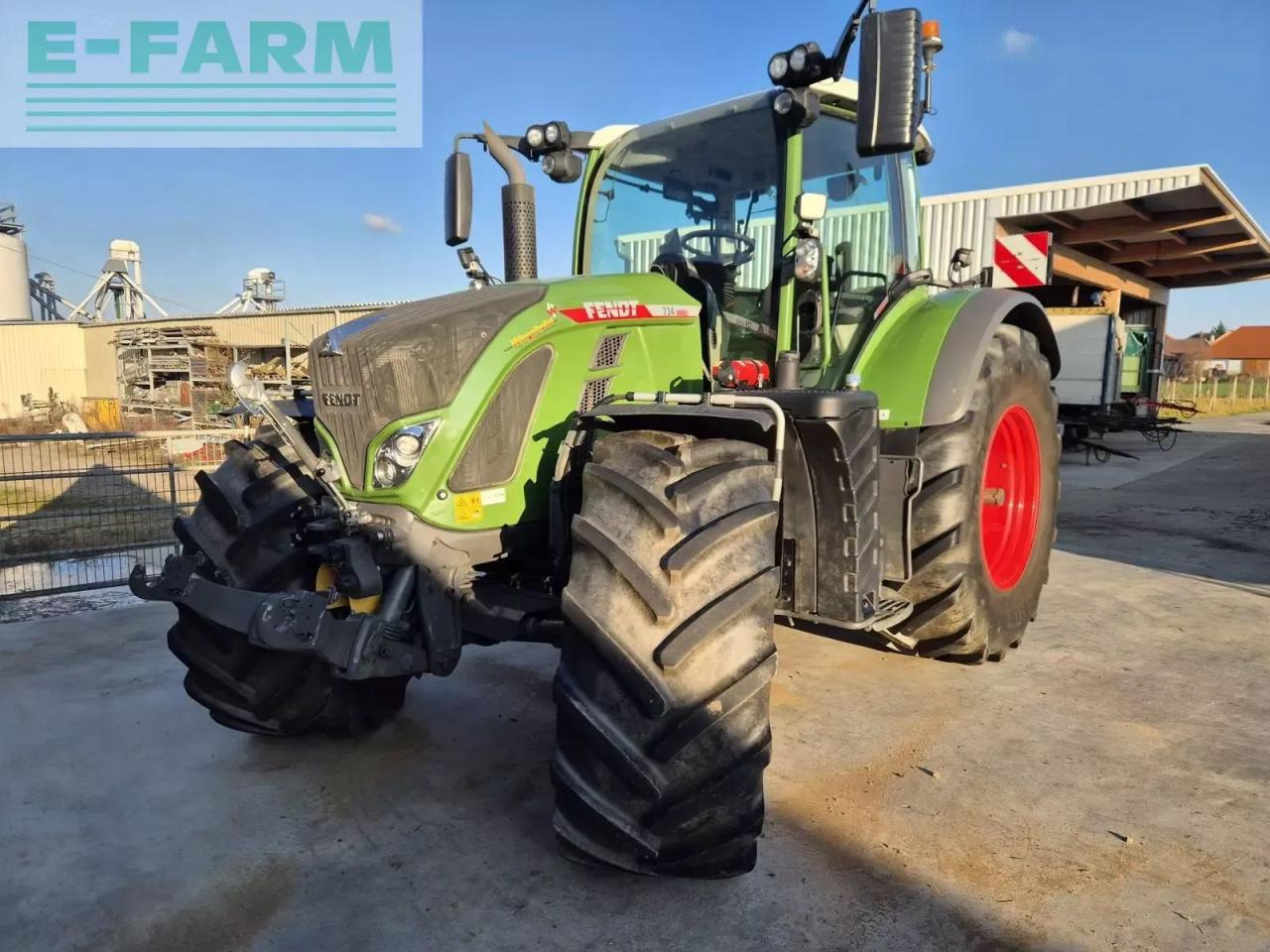 Fendt 724 vario profi+ - Traktör: fotoğraf 1 Fendt 724 vario profi+ - Traktör: fotoğraf 1