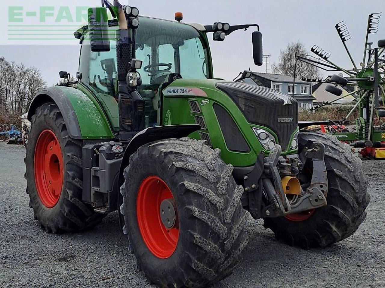 Fendt 724 vario profi Profi - Traktör: fotoğraf 3 Fendt 724 vario profi Profi - Traktör: fotoğraf 3