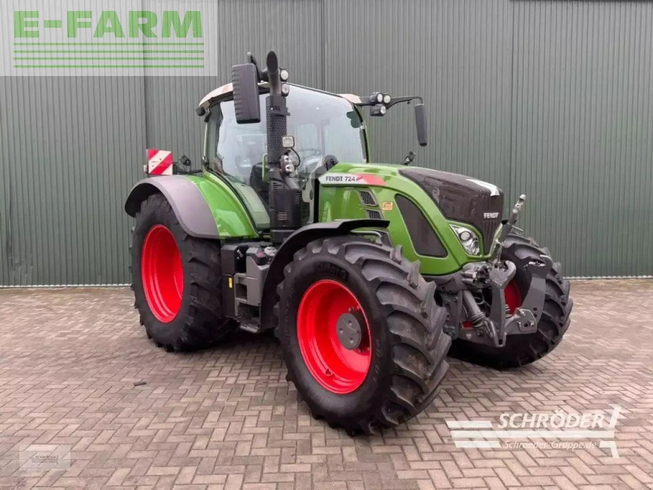 Fendt 724 vario s4 profi plus - Traktör: fotoğraf 1 Fendt 724 vario s4 profi plus - Traktör: fotoğraf 1
