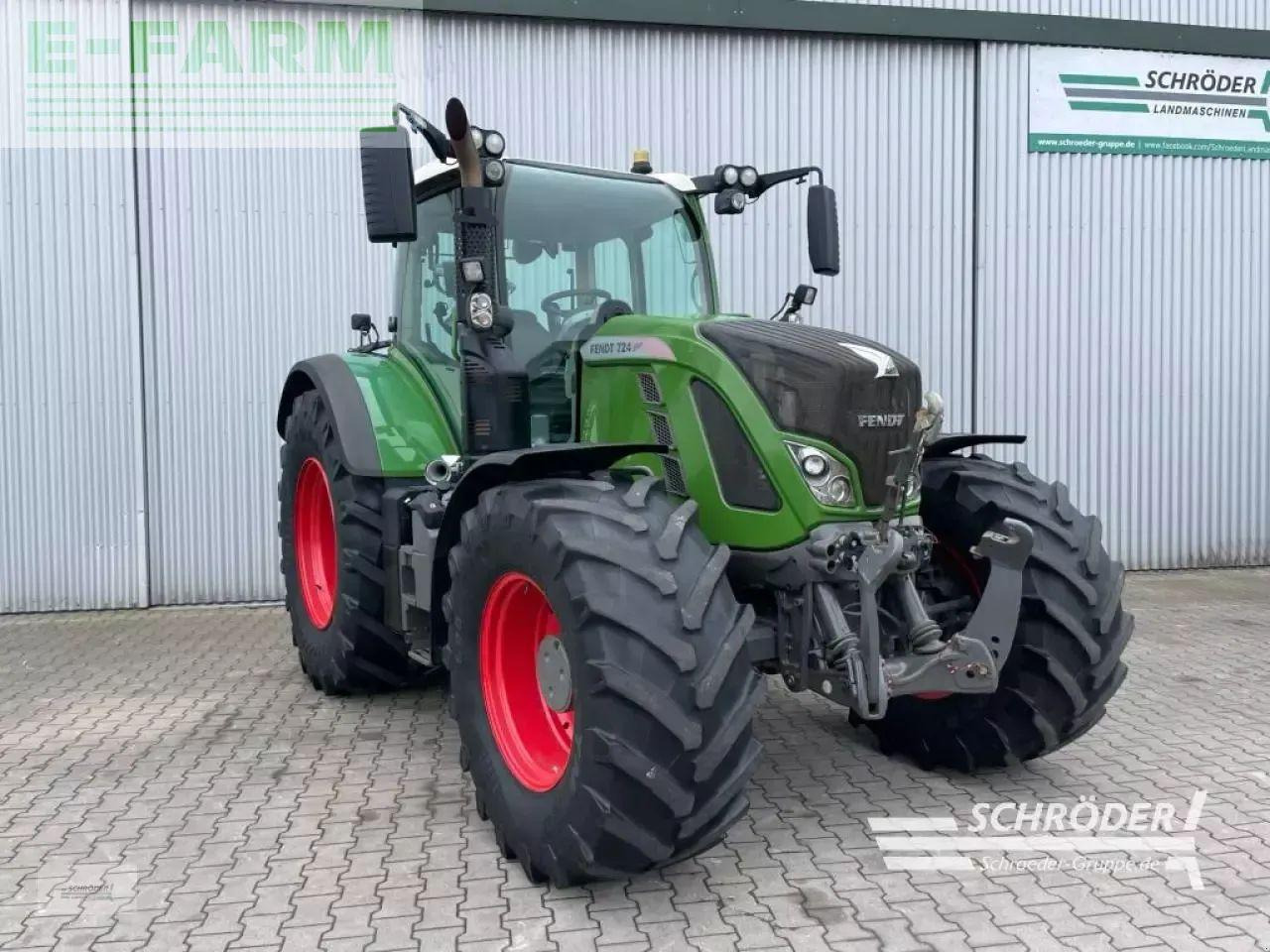 Fendt 724 vario s4 profi plus ProfiPlus - Traktör: fotoğraf 1 Fendt 724 vario s4 profi plus ProfiPlus - Traktör: fotoğraf 1
