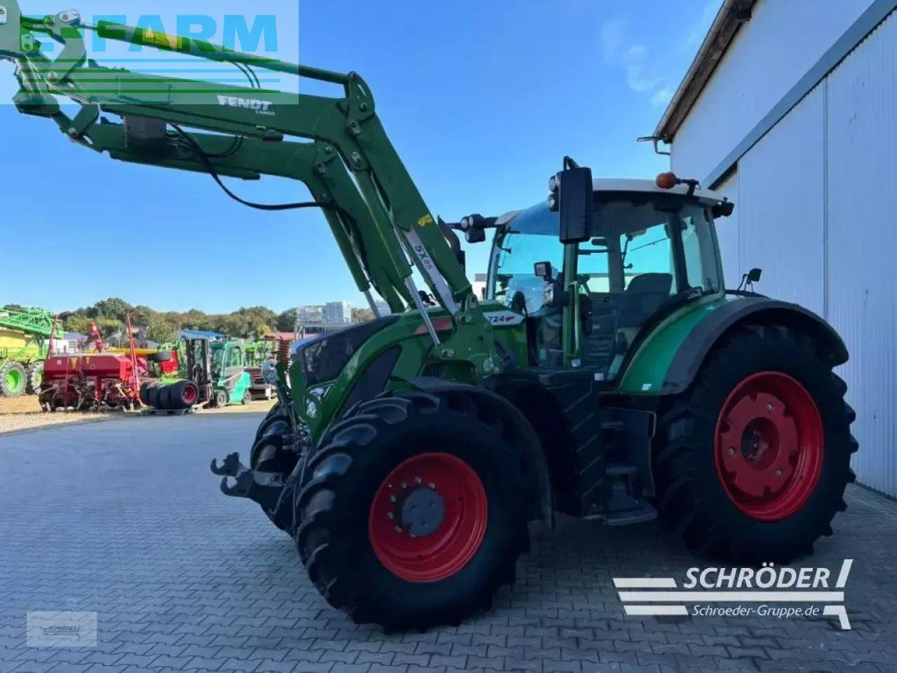 Fendt 724 vario s4 profi plus ProfiPlus - Traktör: fotoğraf 4 Fendt 724 vario s4 profi plus ProfiPlus - Traktör: fotoğraf 4