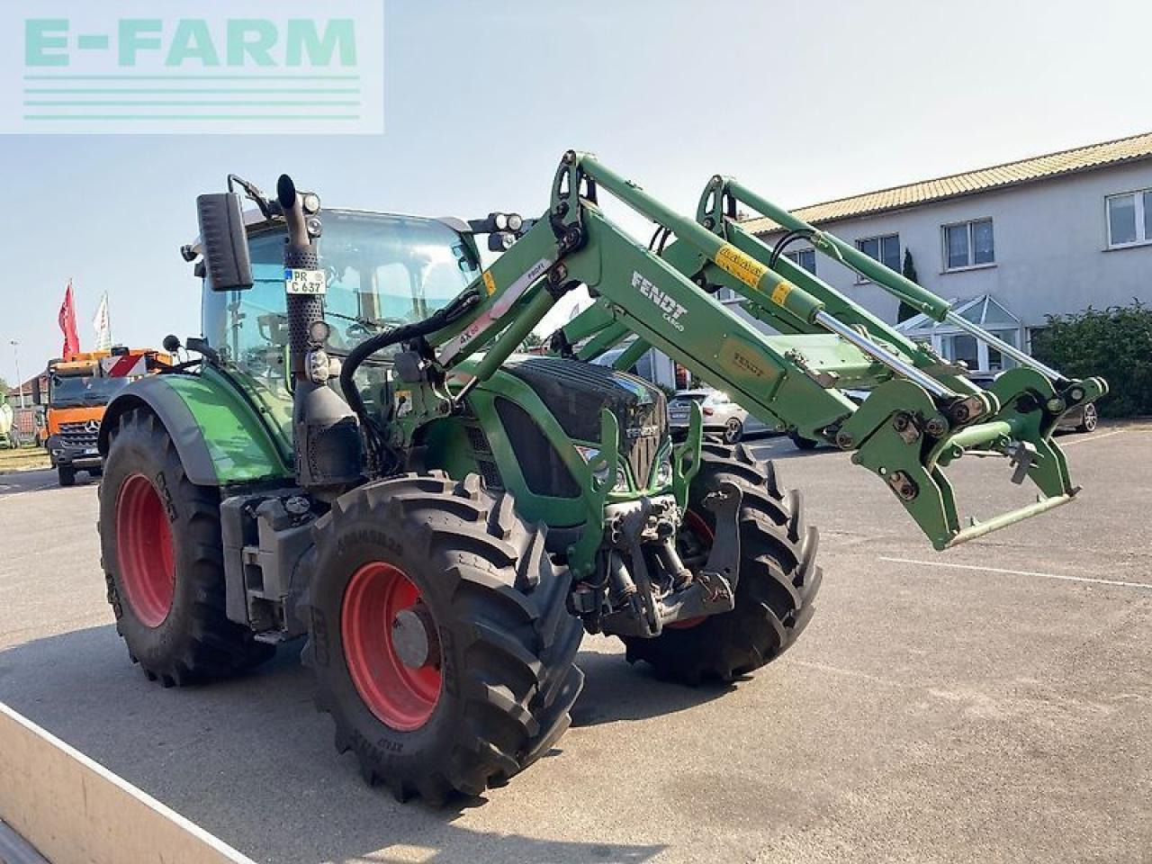 Fendt 724 vario tms profi plus mit frontlader ProfiPlus - Traktör: fotoğraf 1 Fendt 724 vario tms profi plus mit frontlader ProfiPlus - Traktör: fotoğraf 1