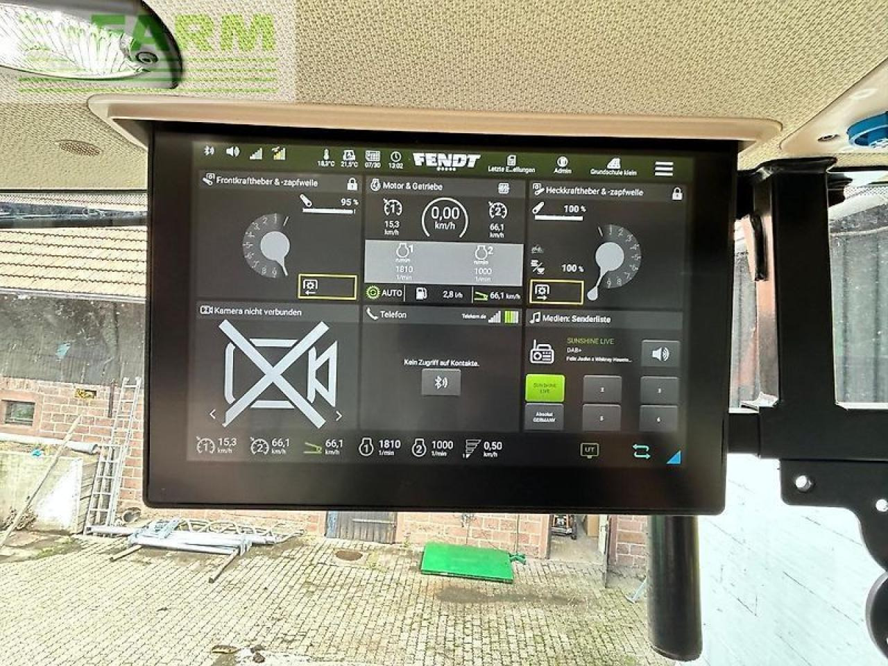 Traktör Fendt 728 profi plus mit frontlader und garantieverlängerung: fotoğraf 16