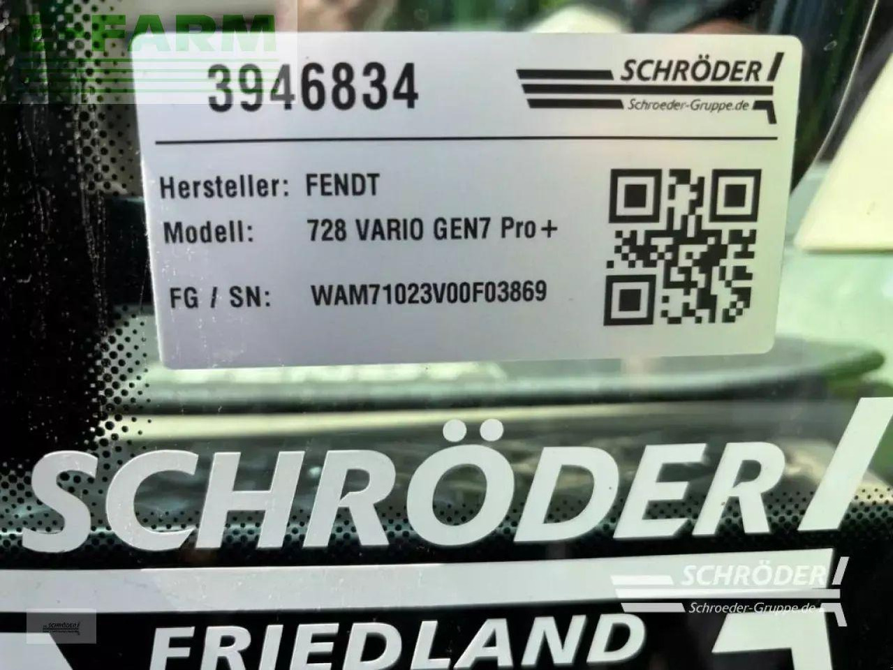Fendt 728 vario gen7 profi plus ProfiPlus - Traktör: fotoğraf 4 Fendt 728 vario gen7 profi plus ProfiPlus - Traktör: fotoğraf 4
