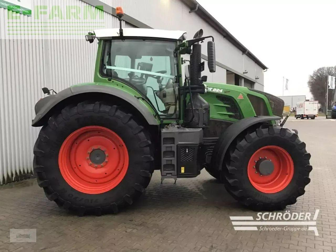 Fendt 824 s4 profi plus - Traktör: fotoğraf 2 Fendt 824 s4 profi plus - Traktör: fotoğraf 2