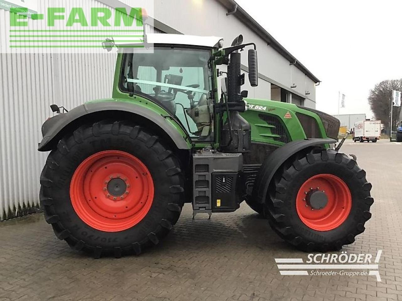 Fendt 824 s4 profi plus - Traktör: fotoğraf 2 Fendt 824 s4 profi plus - Traktör: fotoğraf 2