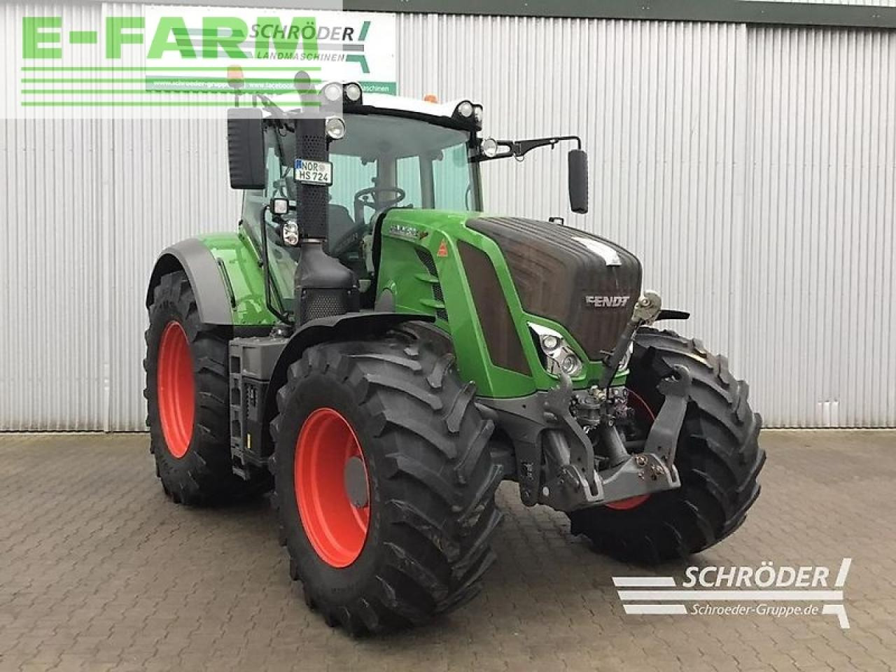Fendt 824 s4 profi plus - Traktör: fotoğraf 1 Fendt 824 s4 profi plus - Traktör: fotoğraf 1