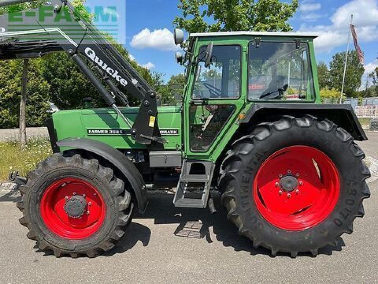 Fendt farmer 308 ls mit niedrig-kabine, frontlader, fr - Traktör: fotoğraf 2 Fendt farmer 308 ls mit niedrig-kabine, frontlader, fr - Traktör: fotoğraf 2