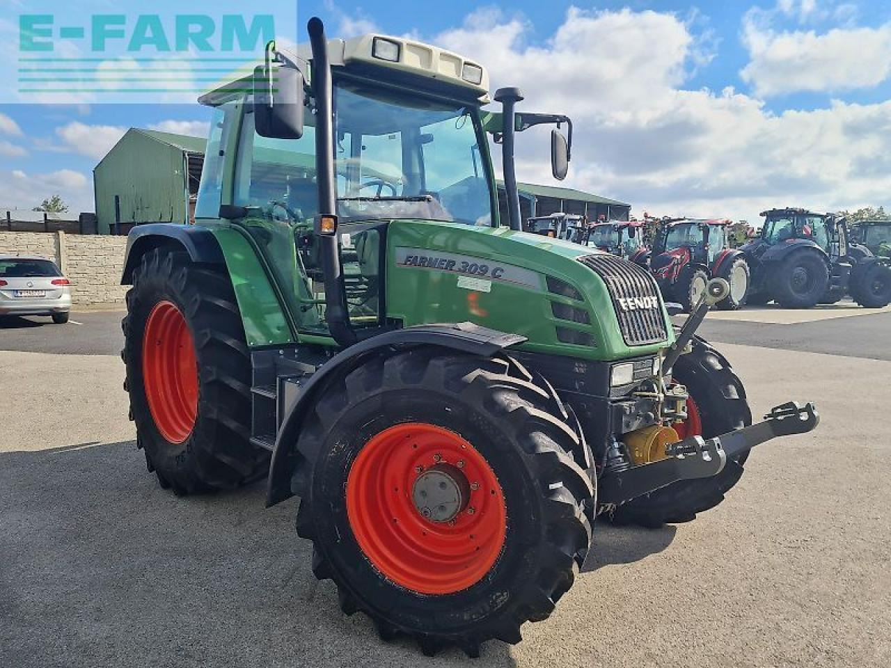 Fendt farmer 309 ca - Traktör: fotoğraf 4 Fendt farmer 309 ca - Traktör: fotoğraf 4