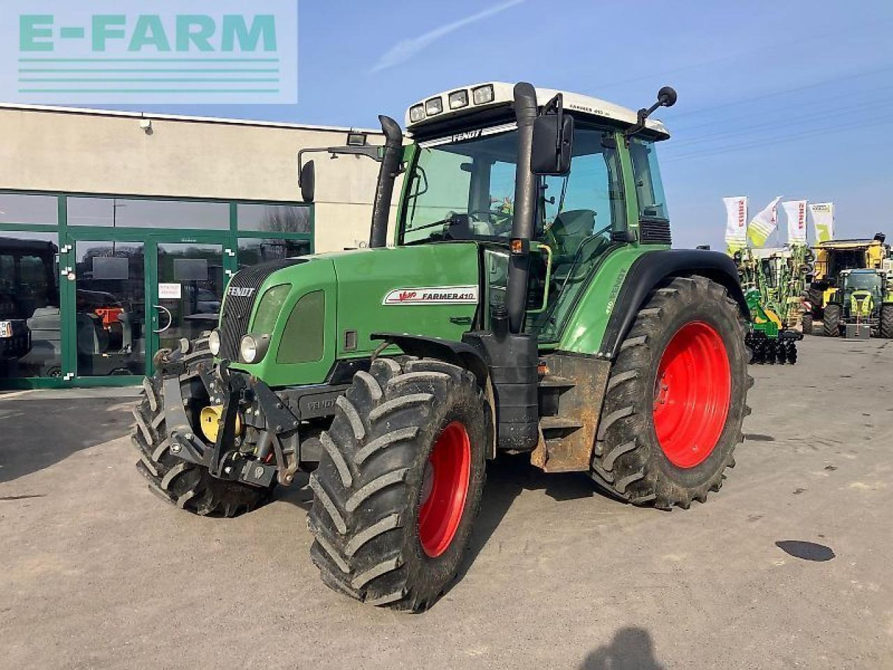 Fendt farmer 410 vario - Traktör: fotoğraf 1 Fendt farmer 410 vario - Traktör: fotoğraf 1