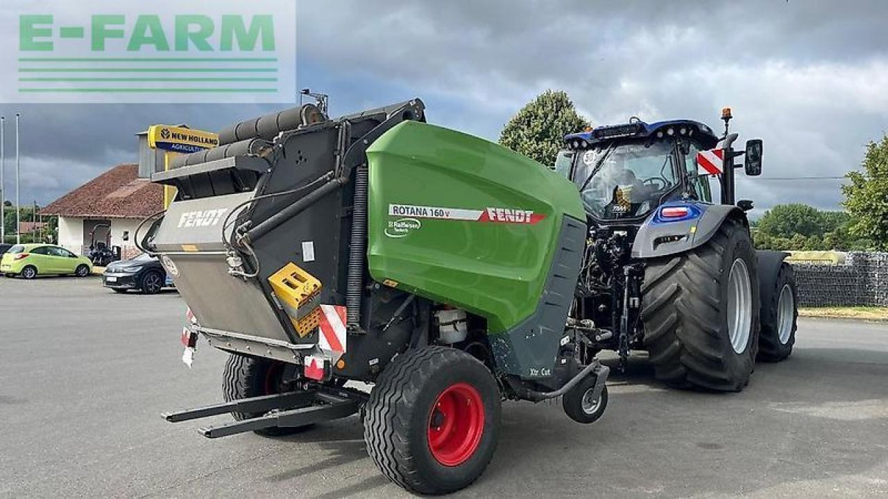 Fendt rotana 160 v variable rundballenpresse mit bändern stroh - Kare balya makinesi: fotoğraf 3 Fendt rotana 160 v variable rundballenpresse mit bändern stroh - Kare balya makinesi: fotoğraf 3