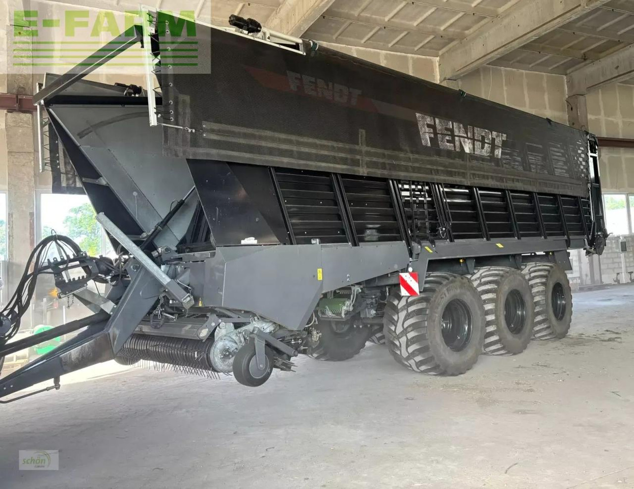 Fendt tigo 100 xr in einem guten zustand mit liftachse und laderaumabdeckung - Silaj römorku: fotoğraf 1 Fendt tigo 100 xr in einem guten zustand mit liftachse und laderaumabdeckung - Silaj römorku: fotoğraf 1