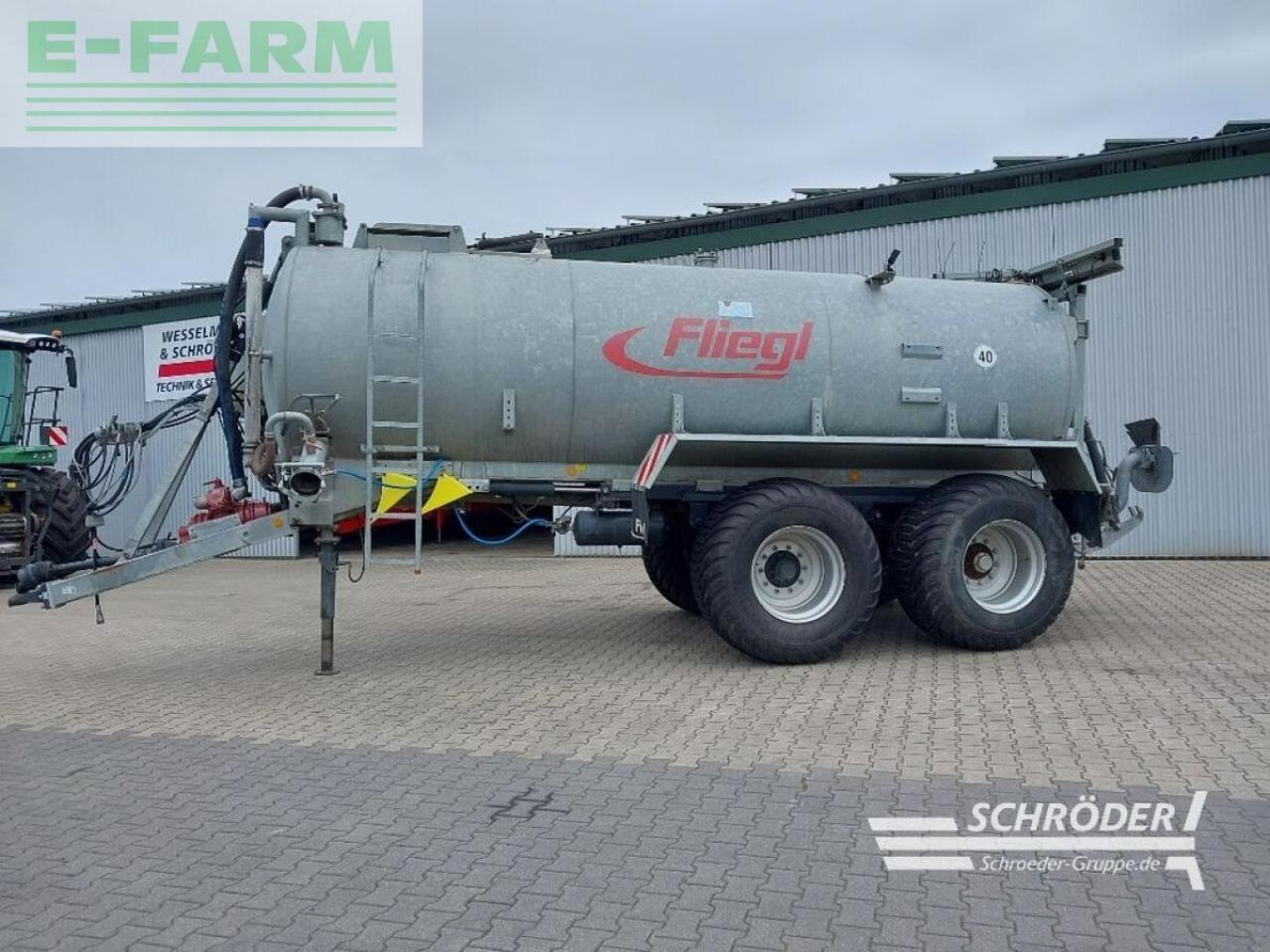 Fliegl 16000 l - Sıvı gübre tankeri: fotoğraf 2 Fliegl 16000 l - Sıvı gübre tankeri: fotoğraf 2