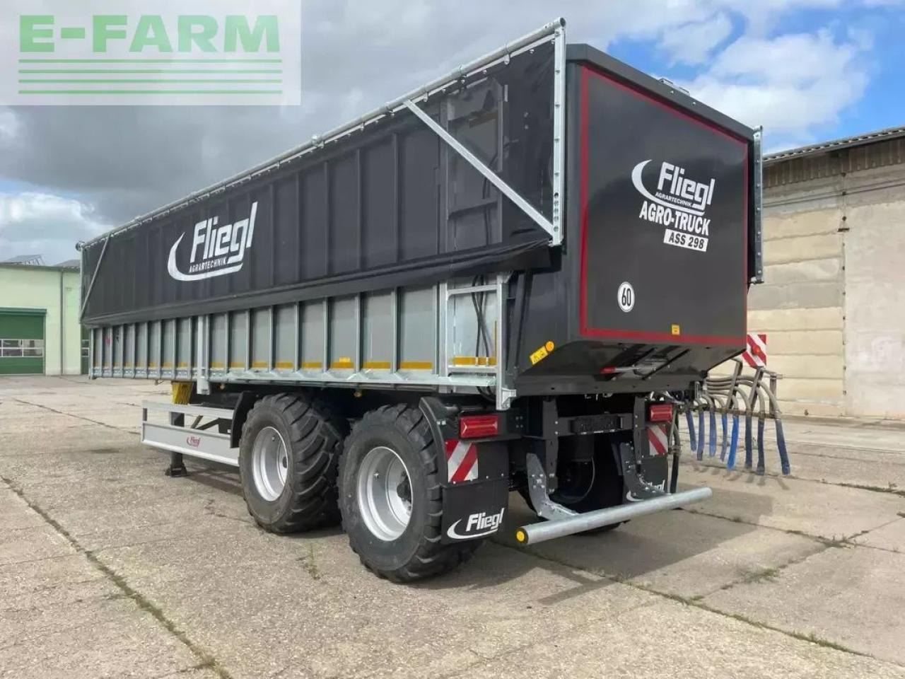Fliegl abschiebe-sattelauflieger ass 298 agro-truck - Damperli traktör römorku: fotoğraf 1 Fliegl abschiebe-sattelauflieger ass 298 agro-truck - Damperli traktör römorku: fotoğraf 1