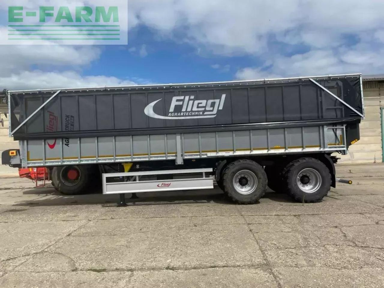 Fliegl abschiebe-sattelauflieger ass 298 agro-truck - Damperli traktör römorku: fotoğraf 2 Fliegl abschiebe-sattelauflieger ass 298 agro-truck - Damperli traktör römorku: fotoğraf 2