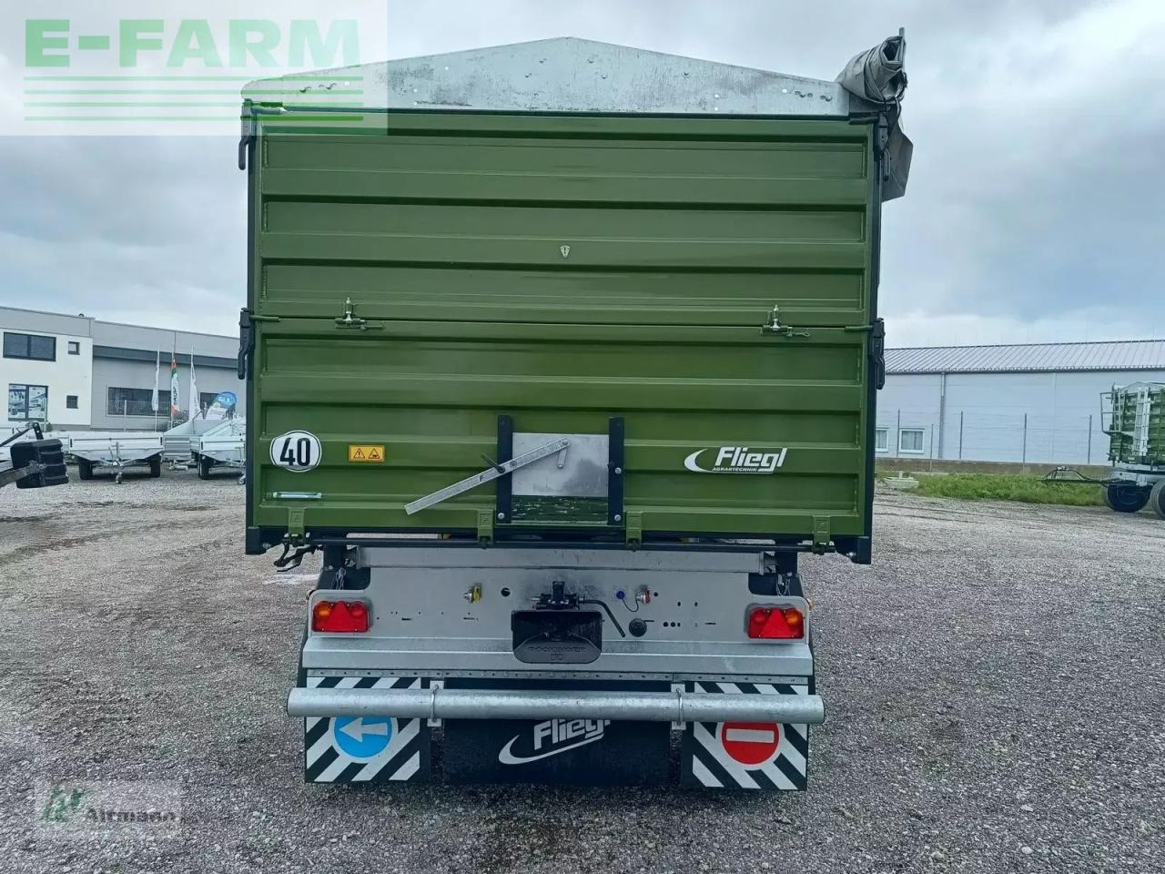 Fliegl dk180 maxum fox - Damperli traktör römorku: fotoğraf 4 Fliegl dk180 maxum fox - Damperli traktör römorku: fotoğraf 4