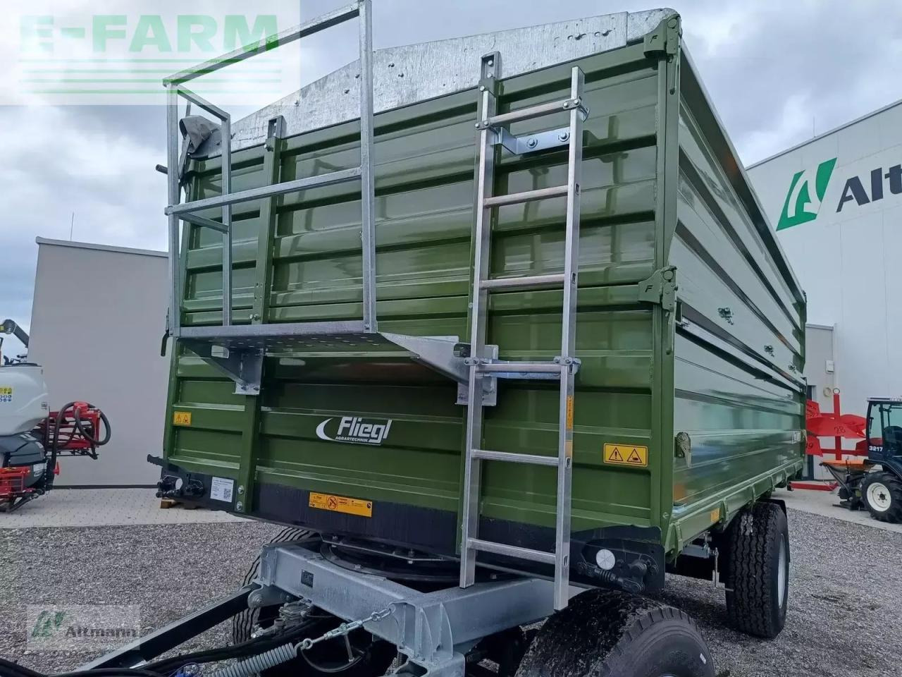 Fliegl dk180 maxum fox - Damperli traktör römorku: fotoğraf 3 Fliegl dk180 maxum fox - Damperli traktör römorku: fotoğraf 3