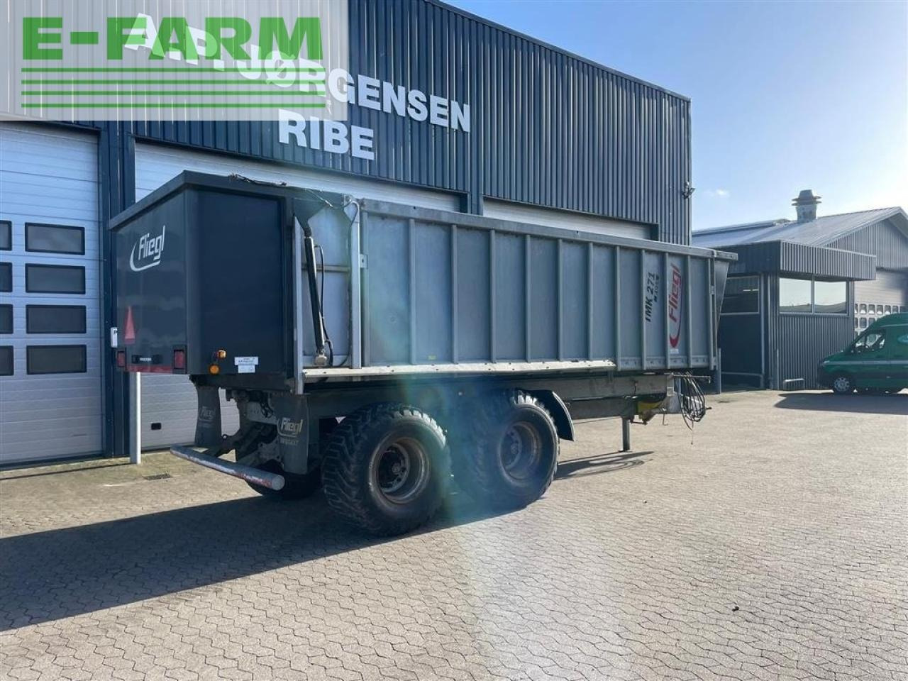 Fliegl tmk 271 bull galvaniseret - Damperli traktör römorku: fotoğraf 4 Fliegl tmk 271 bull galvaniseret - Damperli traktör römorku: fotoğraf 4