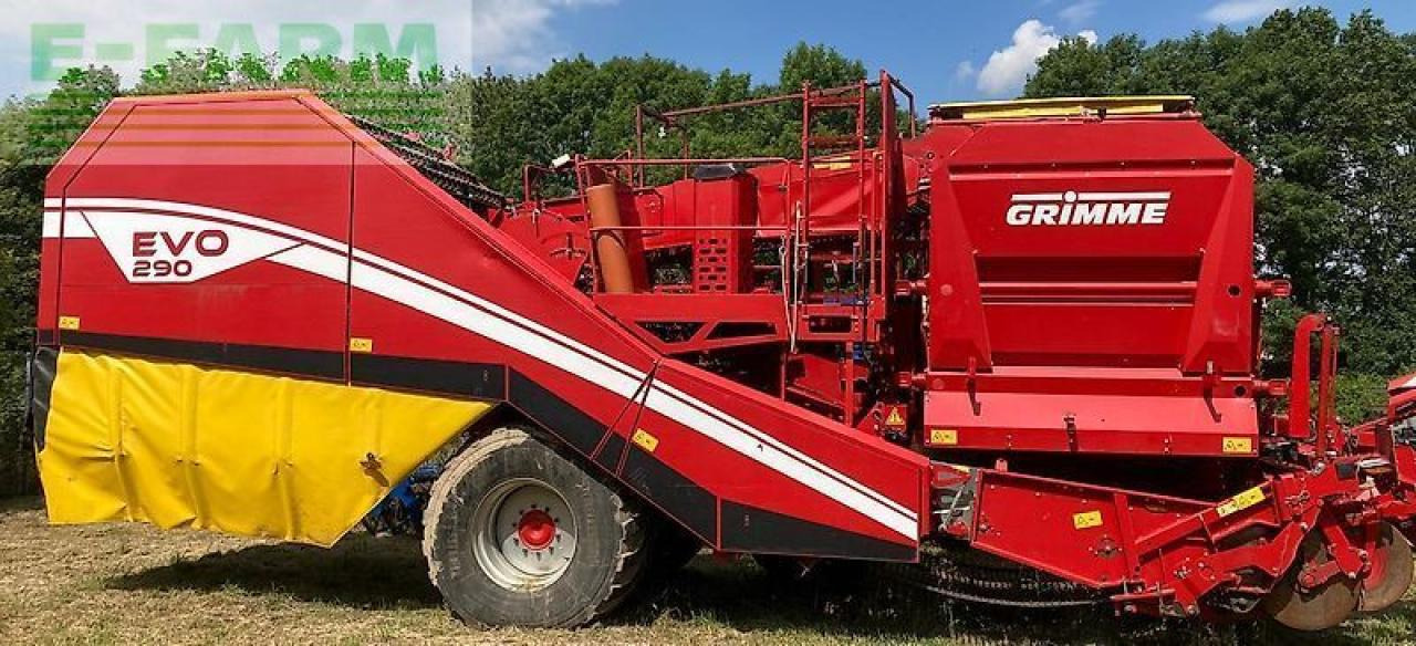 Grimme evo 290 - Patates hasat makinesi: fotoğraf 1 Grimme evo 290 - Patates hasat makinesi: fotoğraf 1